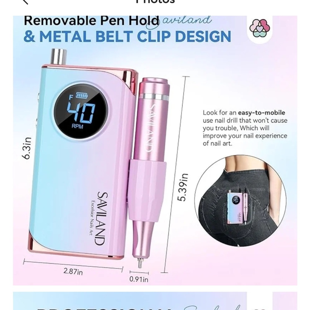 Nail drill